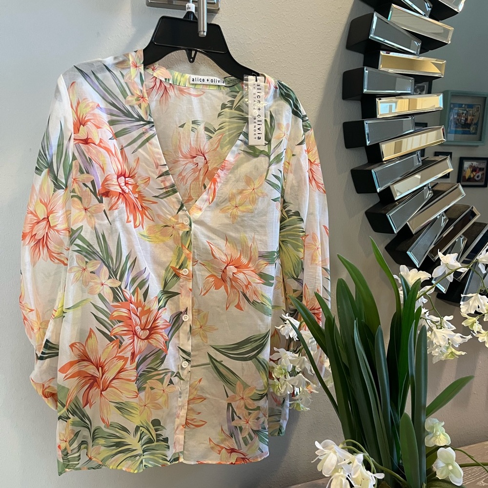 Xtra Small button down top.